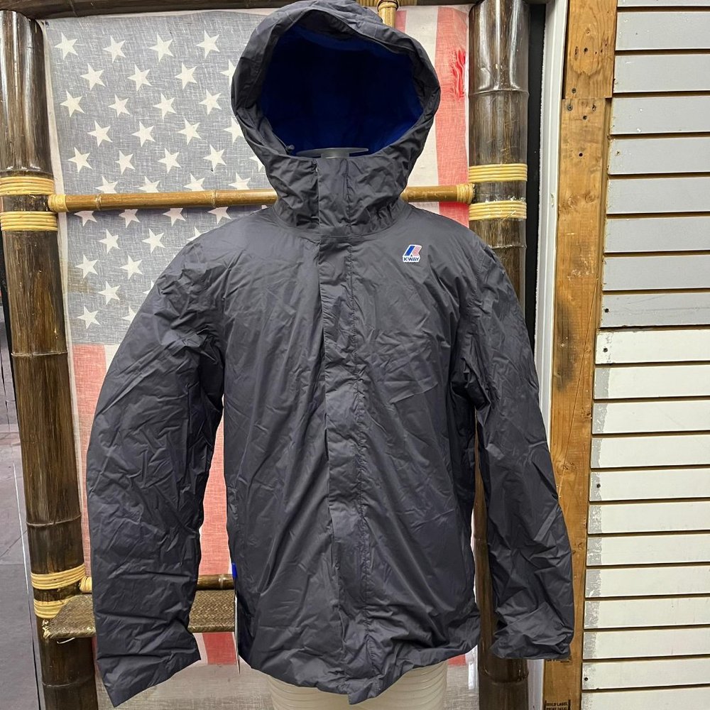 NWOT K-WAY ITALY BY KAPPA PUFFER BUMBER Jacket